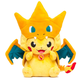 Illustration for article titled How do you make Plush Pikachu cuter? Give him a plush Charizard Cape